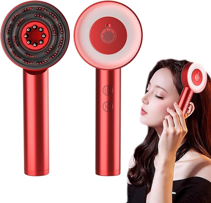 Multi-Functional Electric Massage Comb – 3-in-1 Hair Volumizer & Scalp Relaxer and massager